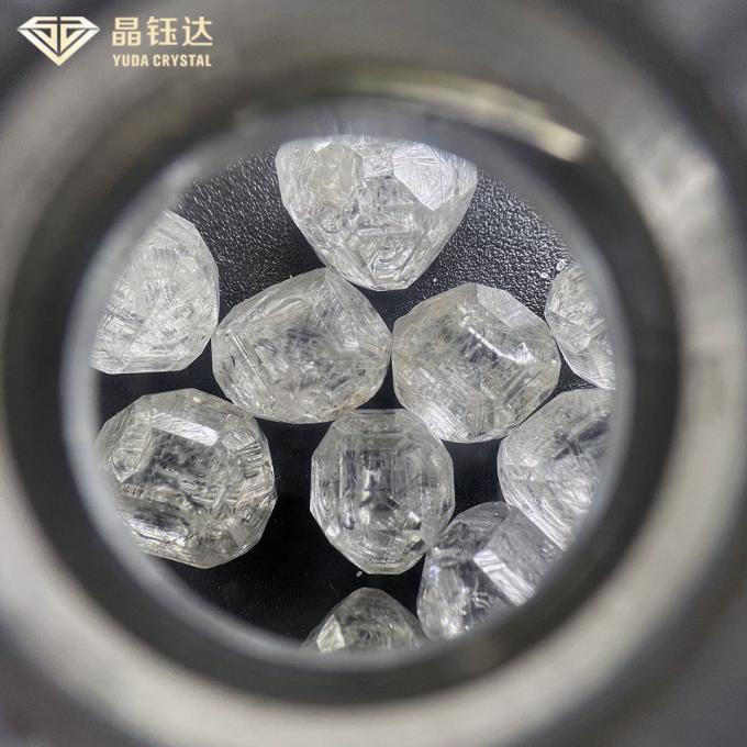 Synthetic HPHT Rough Laboratory Created Diamonds SI Clarity DEF Color