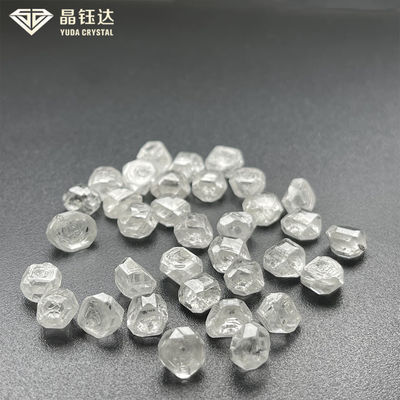 Carbon Colorless Rough Lab Grown Diamonds Gem Quality For Hearts Arrows Diamond