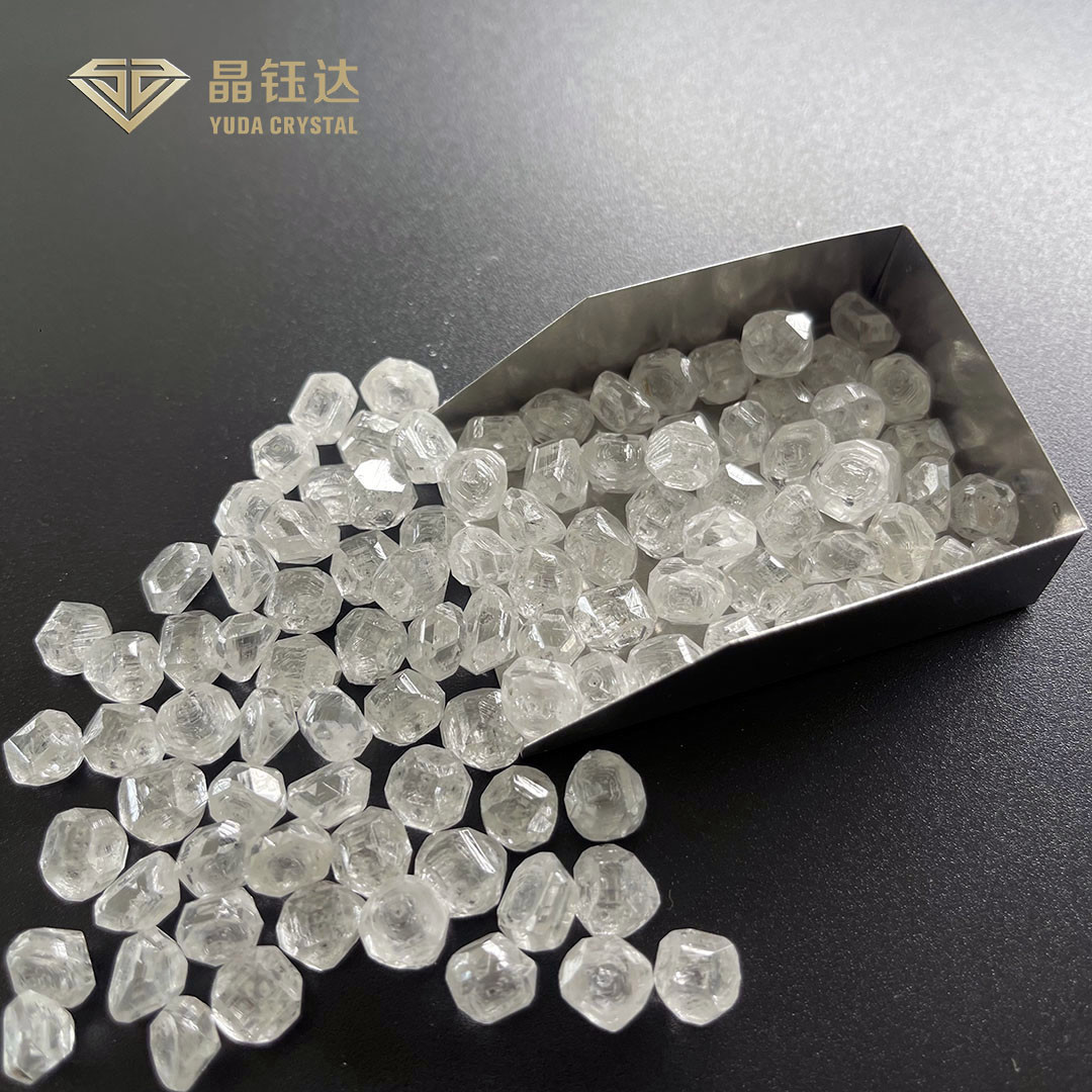 5Ct 5.5Ct 6.0Ct HPHT Rough Diamond High Pressure High Temperature 5.0mm