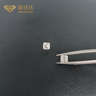 1.01Ct Asscher Cut Lab Grown Diamond D Color VS VVS Clarity IGI Certified HPHT