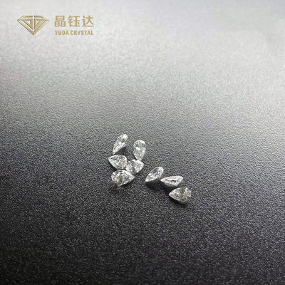 DEF VS SI HPHT Fancy Cut Lab Diamonds 0.4ct 0.2ct Lab Grown Pear Diamond