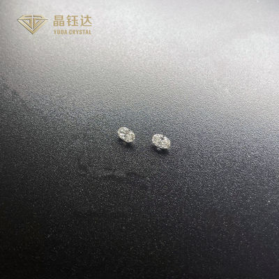 Full White DEF VS SI 1ct 2ct Fancy Cut Lab Diamonds Oval Shape