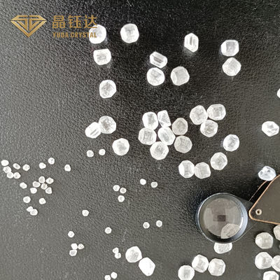 0.6-0.8 Carat Lab Grown HPHT Treated Diamonds Synthetic Uncut Diamond For Jewelry