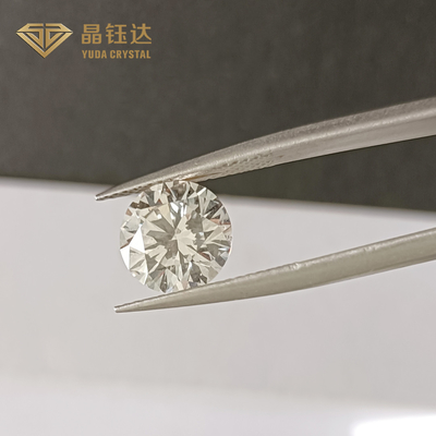 D Color VS1 Clarity Lab Grown Diamond Round Shape Hpht Loose Diamond