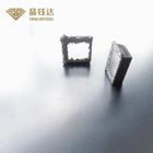 Square Shape Cvd Rough Diamond FGH Color 5-5.99 Carat Lab Grown Diamond For Jewelry
