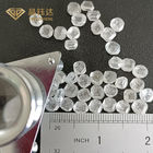 0.6-0.8 Carat Lab Grown HPHT Treated Diamonds Synthetic Uncut Diamond For Jewelry