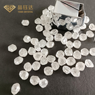 Raw Uncut Lab Grown Diamonds Cultivated 4carat HPHT Rough Diamonds For Polish