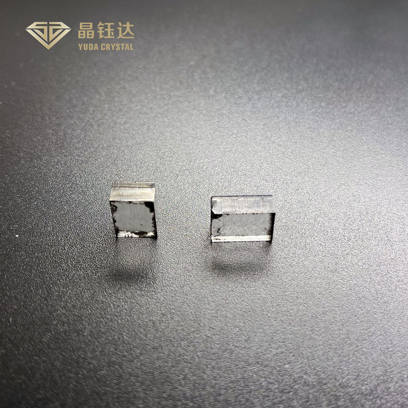 Rectangular GHI Color 8.0 9.0 Carat CVD Rough Diamonds For Enagement Ring