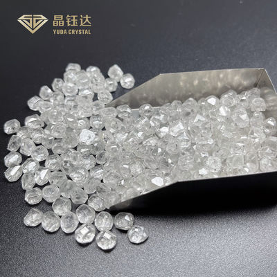 100% Real And Hardness 10 Mohs 1 Carat HPHT Lab Made Uncut Rough White Lab Diamond
