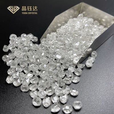 1.0 - 1.5 Carat HTHP Lab Grown Rough Diamonds Uncut White HPHT Rough Diamond For Making Lab Diamond Rings