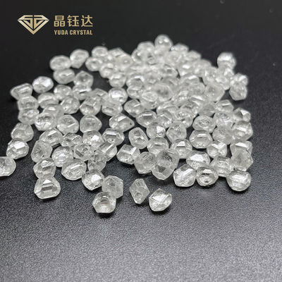 1.0 - 1.5 Carat HTHP Lab Grown Rough Diamonds Uncut White HPHT Rough Diamond For Making Lab Diamond Rings