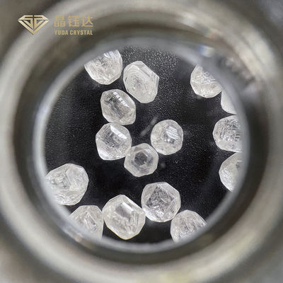 1.0 - 1.5 Carat HTHP Lab Grown Rough Diamonds Uncut White HPHT Rough Diamond For Making Lab Diamond Rings