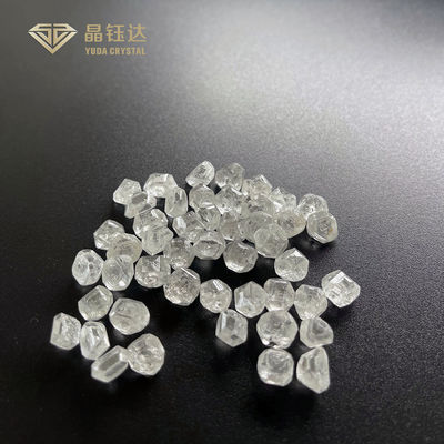 HPHT Certified Flawless Rough Diamonds DEF / FL - I3 For Jewelry Making