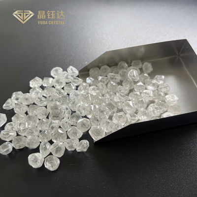 HPHT Certified Flawless Rough Diamonds DEF / FL - I3 For Jewelry Making