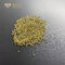 Yellow Uncut Synthetic HPHT Single Crystal Diamonds For Cutting Tools
