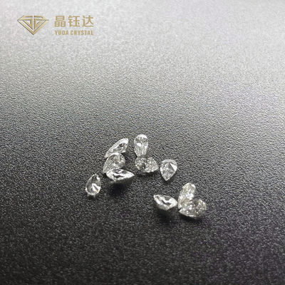 DEF VS SI HPHT Fancy Cut Lab Diamonds 0.4ct 0.2ct Lab Grown Pear Diamond