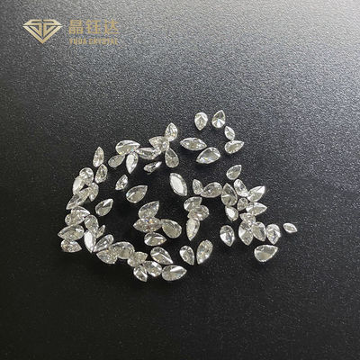 DEF VS SI HPHT Fancy Cut Lab Diamonds 0.4ct 0.2ct Lab Grown Pear Diamond