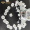 White Color VS Clarity 5 Carats 6 Carats Uncut Lab Grown Diamonds HPHT For Rings