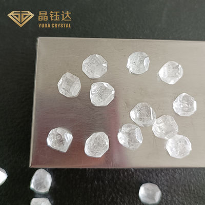 High Grade HPHT Rough Uncut Diamond With Transparent Transparency