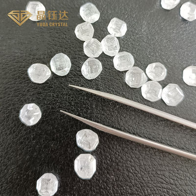 High Grade HPHT Rough Uncut Diamond With Transparent Transparency