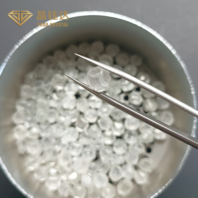 4-5 Carat Round HPHT Uncut Raw Diamonds DEF Color VVS VS SI Purity For Loose Diamonds