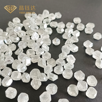 4-5 Carat Round HPHT Uncut Raw Diamonds DEF Color VVS VS SI Purity For Loose Diamonds