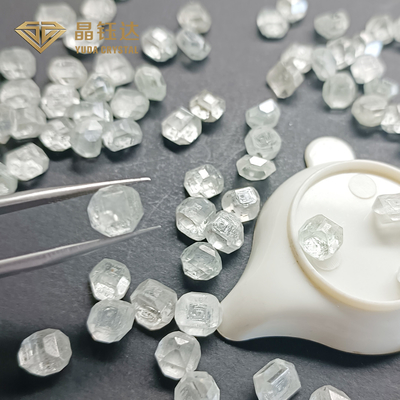 VS SI 3.0ct 4.0ct 5.0ct HPHT Rough Diamonds Custom For 1 Carat Loose Diamond