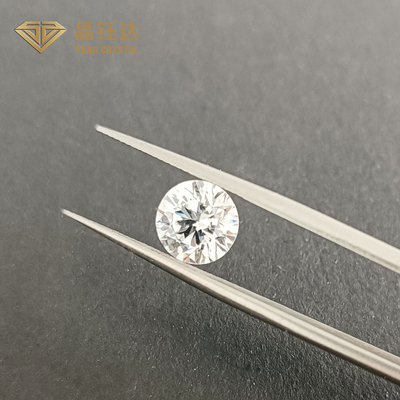White DEF Color Rectangular HPHT Lab Grown Diamonds VS SI