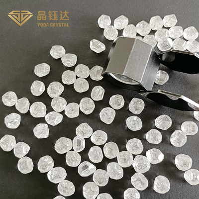 HPHT Synthetic Man Made Diamonds 2mm To 20mm For Jewelry Loose Diamonds
