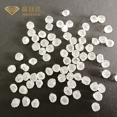 3.0 Carats Uncut HPHT Lab Grown Round Shape Natural Synthetic Diamonds High Pressure