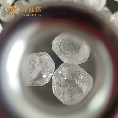 20.0ct Rough Uncut HPHT Lab Grown Diamonds White Color Shade Diamond