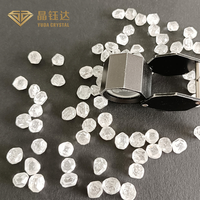 HPHT Lab Created Diamonds Uncut Stones Natural Loose Diamond Square Shape