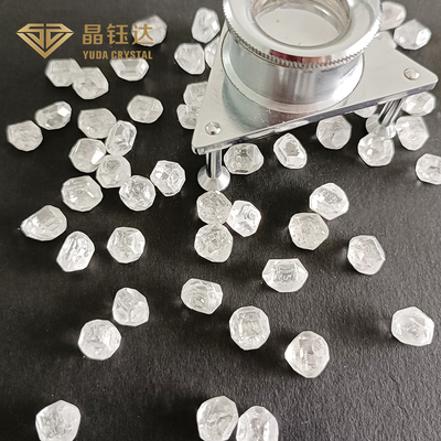 HPHT Lab Created Diamonds Uncut Stones Natural Loose Diamond Square Shape