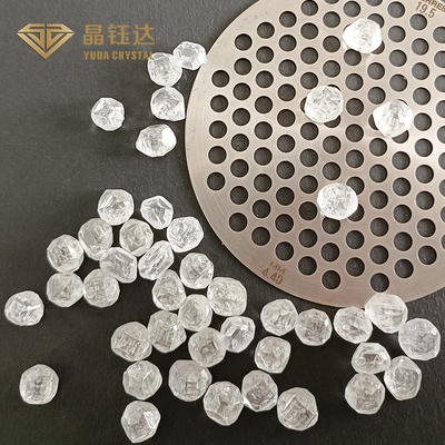 Conflict Free Synthetic HPHT Lab Grown Diamonds 0.6ct 2.0ct For Making Jewelry