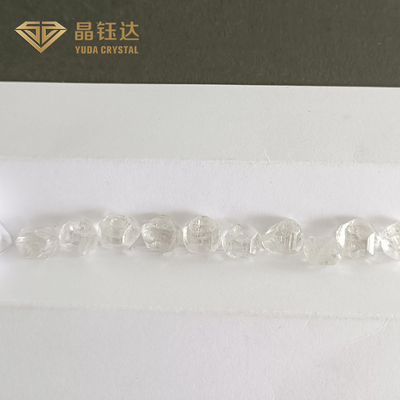 Square Round 10ct GH Color VS Clarity HPHT Rough Diamonds For Jewelry