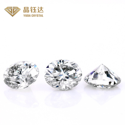 Hpht  White Oval Shape Synthetic Loose Diamond Oval Cut Igi Gia Certified