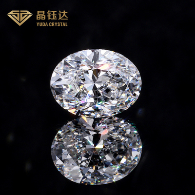 Hpht  White Oval Shape Synthetic Loose Diamond Oval Cut Igi Gia Certified