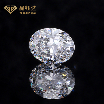 Hpht  White Oval Shape Synthetic Loose Diamond Oval Cut Igi Gia Certified