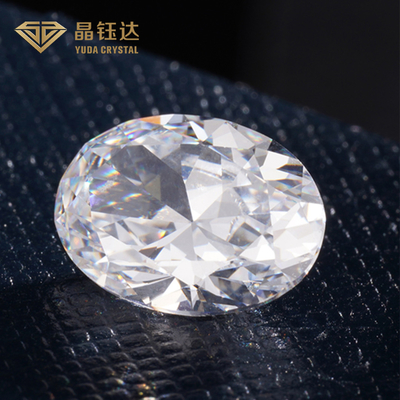 Hpht  White Oval Shape Synthetic Loose Diamond Oval Cut Igi Gia Certified