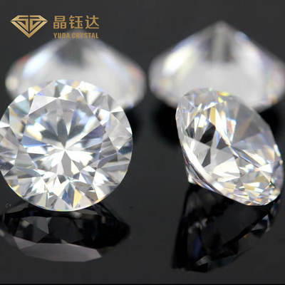 Synthetic HPHT 1ct 2ct Round Excellent VS Lab Made Diamond For Jewelry