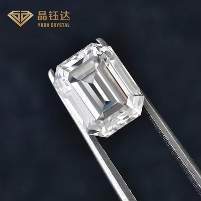 1ct-3ct HPHT Emerald Cut Loose Lab Grown Diamonds With IGI Certificate