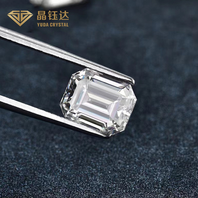 1ct-3ct HPHT Emerald Cut Loose Lab Grown Diamonds With IGI Certificate