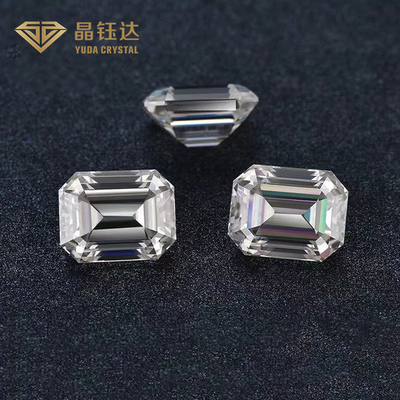 1ct-3ct HPHT Emerald Cut Loose Lab Grown Diamonds With IGI Certificate